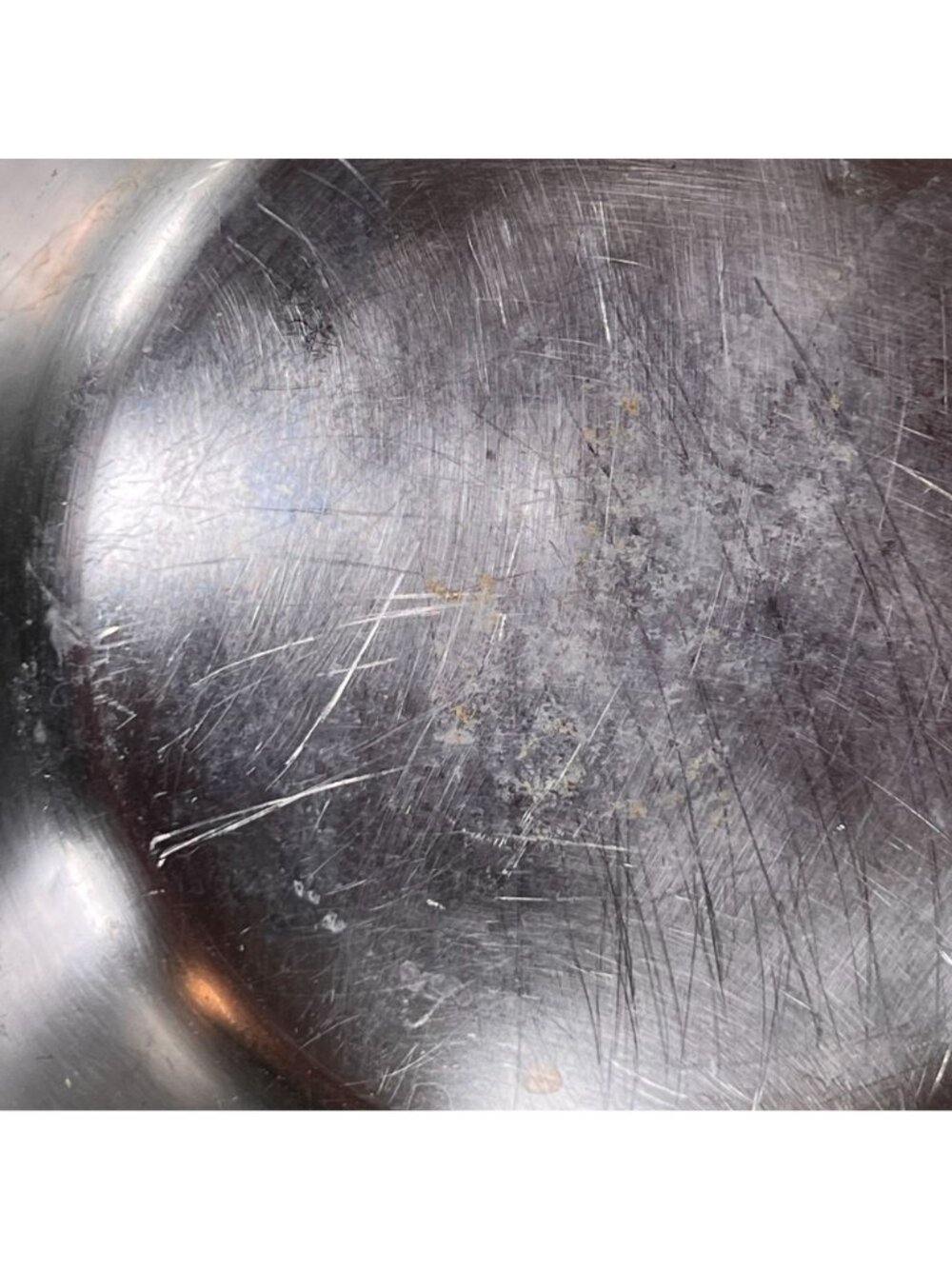 Vintage Revere Ware 9 Inch Copper Bottom Frying Pan Clinton USA Stainless Steel - Picture 6 of 9